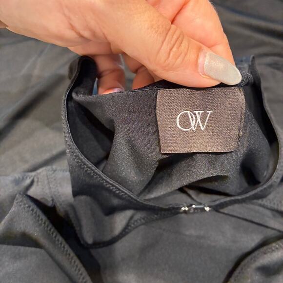 NWT OW Collection Black Cutout Chiara Dress Sz Large MSRP $130 - Picture 8 of 14